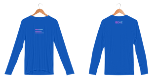 Nome do produto CAMISA DRY FIT SPORT MANGA LONGA - CLASSIC ☰ VAPORWAVE GRADIENT