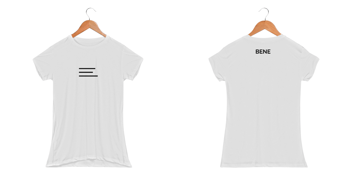 Nome do produto: CAMISA DRY FIT SPORT FEMININA - CLASSIC ☰ BLACK LINES