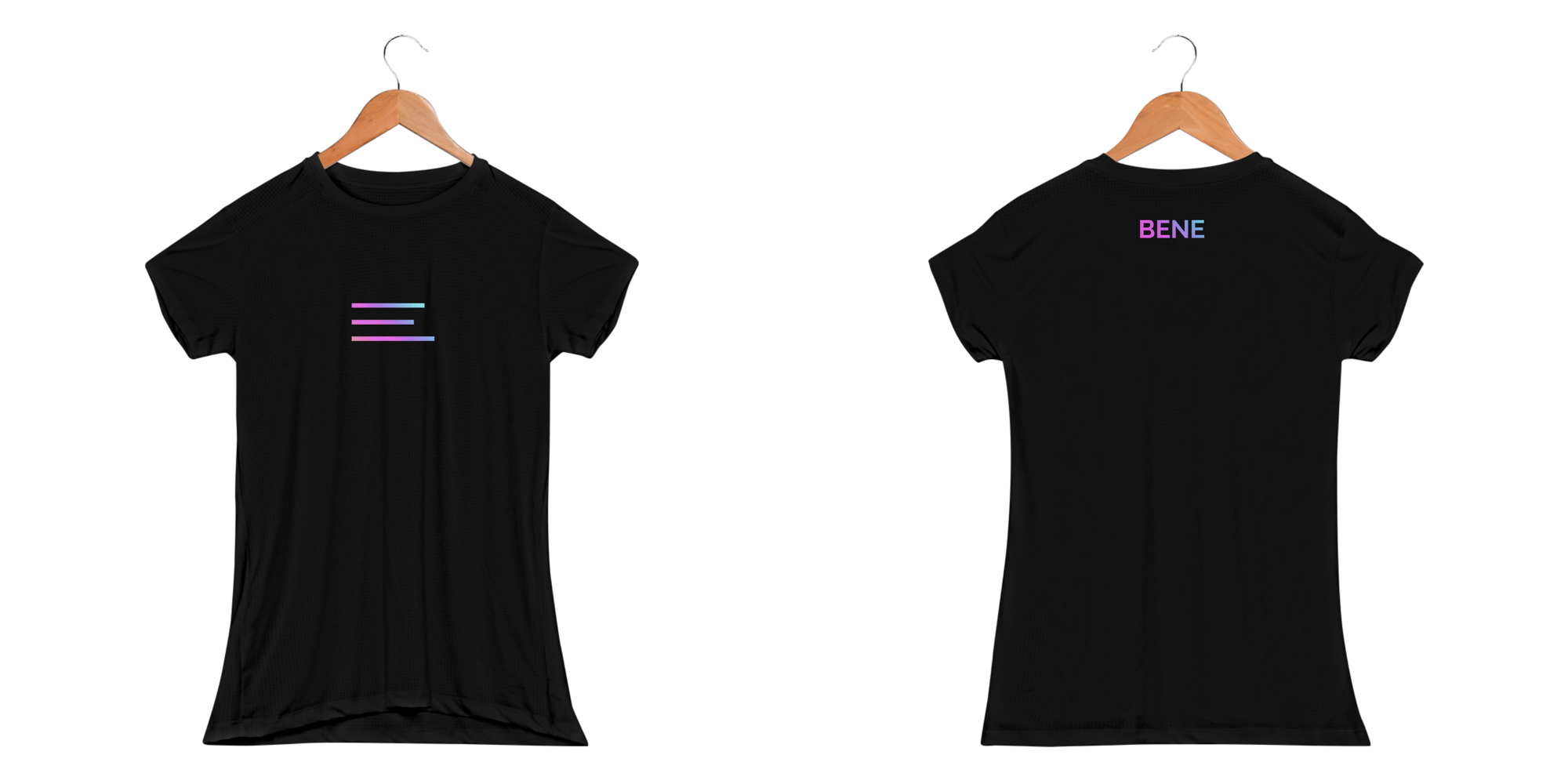 CAMISA DRY FIT SPORT FEMININA - CLASSIC ☰ VAPORWAVE GRADIENT