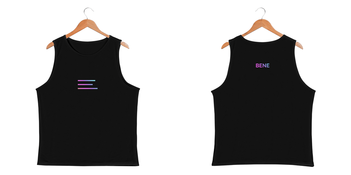 Nome do produto: CAMISA DRY FIT SPORT REGATA - CLASSIC ☰ VAPORWAVE GRADIENT