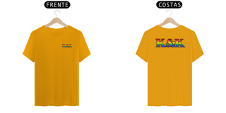 Nome do produto Camisetas k & K Frente e Costas