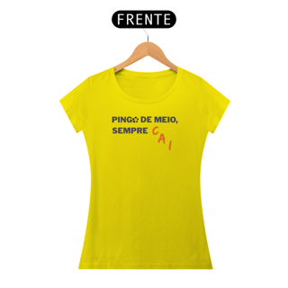 Nome do produto Camisetas Baby Futevôlei Pingo de Meio