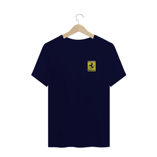 Nome do produto Camisetas Plus Size Ferrari Minimalista