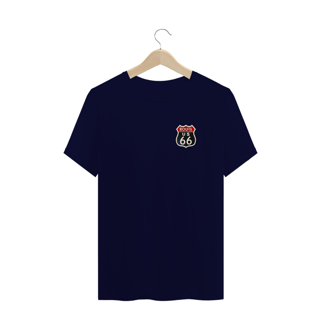 Nome do produto Camisetas Plus Size Route 66 Minimalista