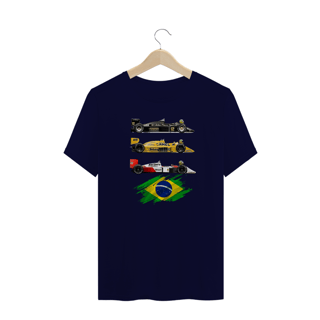 Nome do produto Camisetas Plus Size F1 Brasil