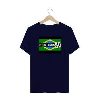 Nome do produto Camisetas Plus Size Rock Anos 80