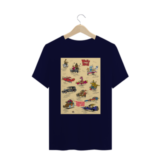 Nome do produto Camisetas Plus Size Corrida Maluca