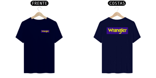 Nome do produto Camisetas Wrangler Frente e Costas
