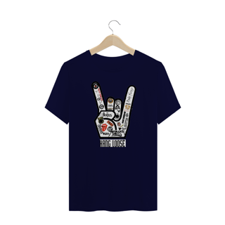 Nome do produto Camisetas Plus Size Hang Loose Rock