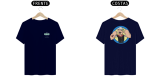 Nome do produto Camisetas Popeye Frente Costas