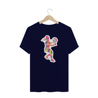 Nome do produto Camisetas Plus Size Beach Sombra Mulher