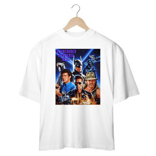 Nome do produto Camisetas Oversized Personagens Anos 80