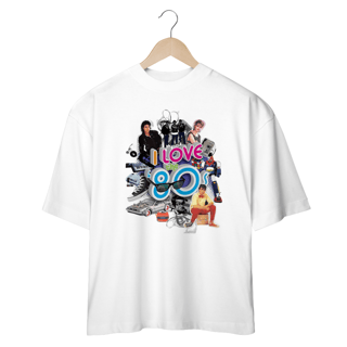 Nome do produto Camisetas Oversized I Love The 80