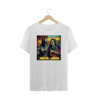 Nome do produto Camisetas Plus Size Batman e Coringa