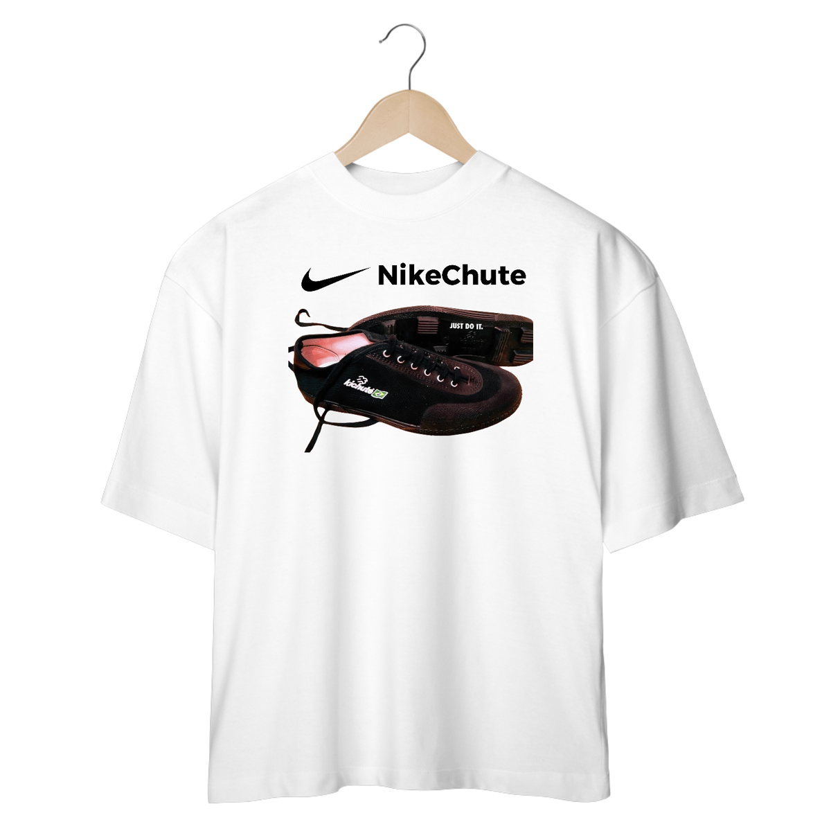 Nome do produto: Camisetas Oversized Nikechute