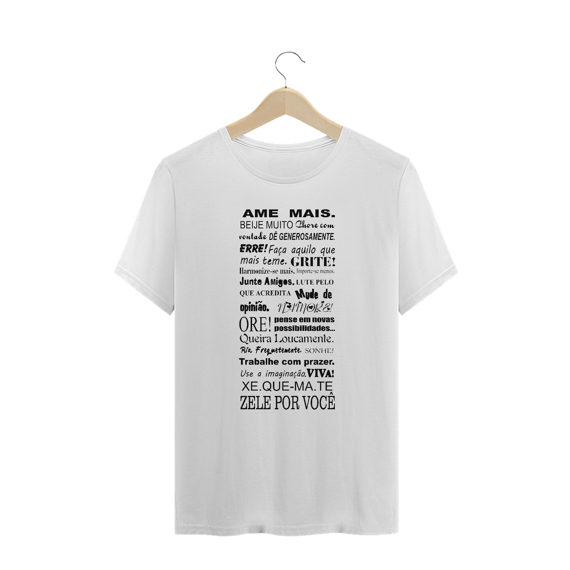 Camisetas Plus Size Ame Mais