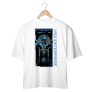 Nome do produto Camisetas Oversized USS Enterprise