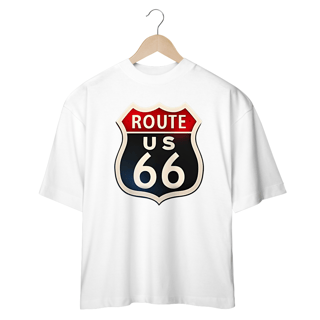 Nome do produto Camisetas Oversized Route 66