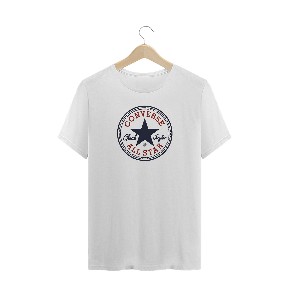 Nome do produto: Camisetas Plus Size Converse