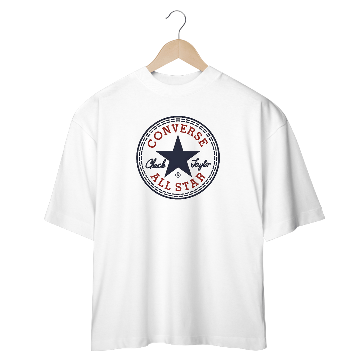 Nome do produto: Camisetas Oversized Converse