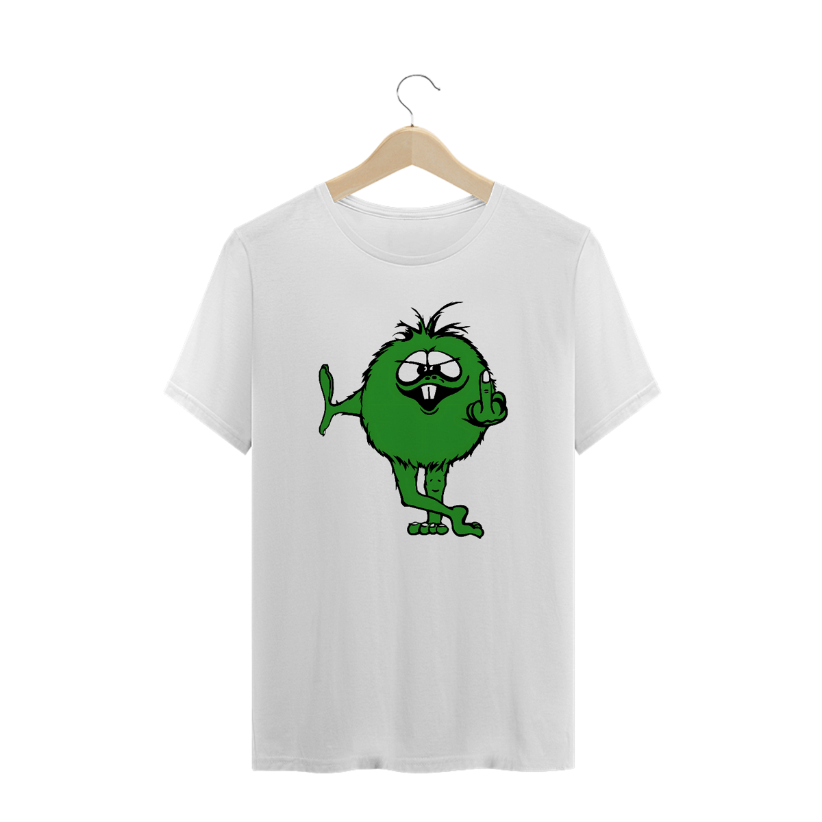 Nome do produto: Camisetas Plus Size Monster