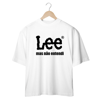 Nome do produto Camisetas Oversized Lee
