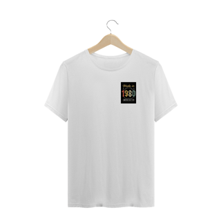 Nome do produto Camisetas Plus Size Made In 1980