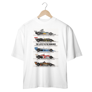 Nome do produto Camisetas Oversized Formula 1 Story