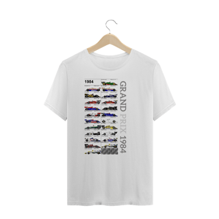 Nome do produto Camisetas Plus Size Grand Prix 1984