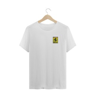 Nome do produto Camisetas Plus Size Ferrari Minimalista