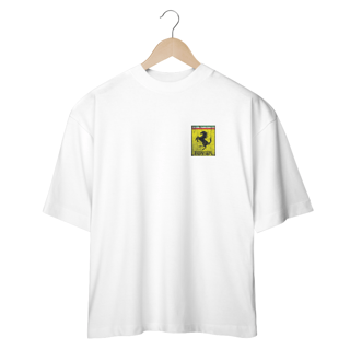 Nome do produto Camisetas Oversized Ferrari Minimalista