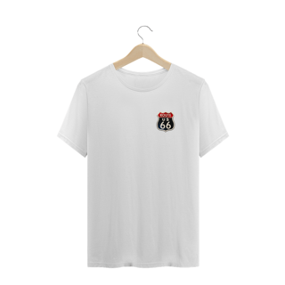 Nome do produto Camisetas Plus Size Route 66 Minimalista