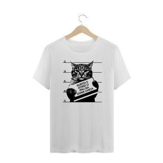 Nome do produto Camisetas Plus Size Gato Surtei