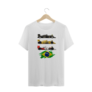 Nome do produto Camisetas Plus Size F1 Brasil