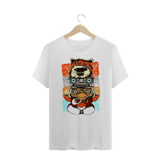 Nome do produto Camisetas Plus Size Monstrinhos