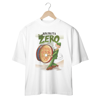 Nome do produto Camisetas Oversized Recruta Zero
