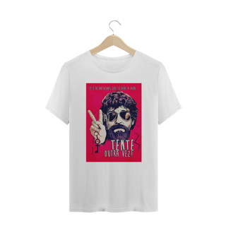 Nome do produto Camisetas Plus Size Tente Outra Vez