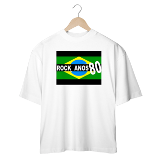 Nome do produto Camisetas Oversized Rock Anos 80