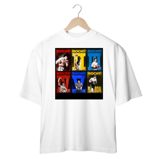 Nome do produto Camisetas Oversized Coleção Rocky