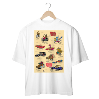Nome do produto Camisetas Oversized Corrida Maluca