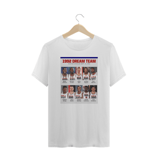 Nome do produto Camisetas Plus Size Dream Team NBA