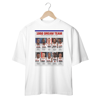 Nome do produto Camisetas Oversized Dream Team NBA