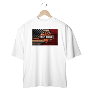 Nome do produto Camisetas Oversized Harley USA