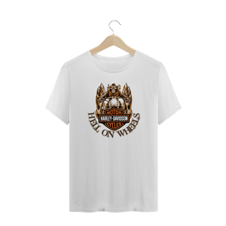 Nome do produto Camisetas Plus Size Harley Hell On Wheels