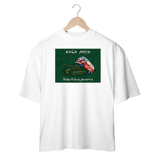 Nome do produto Camisetas Oversized Faça Amor