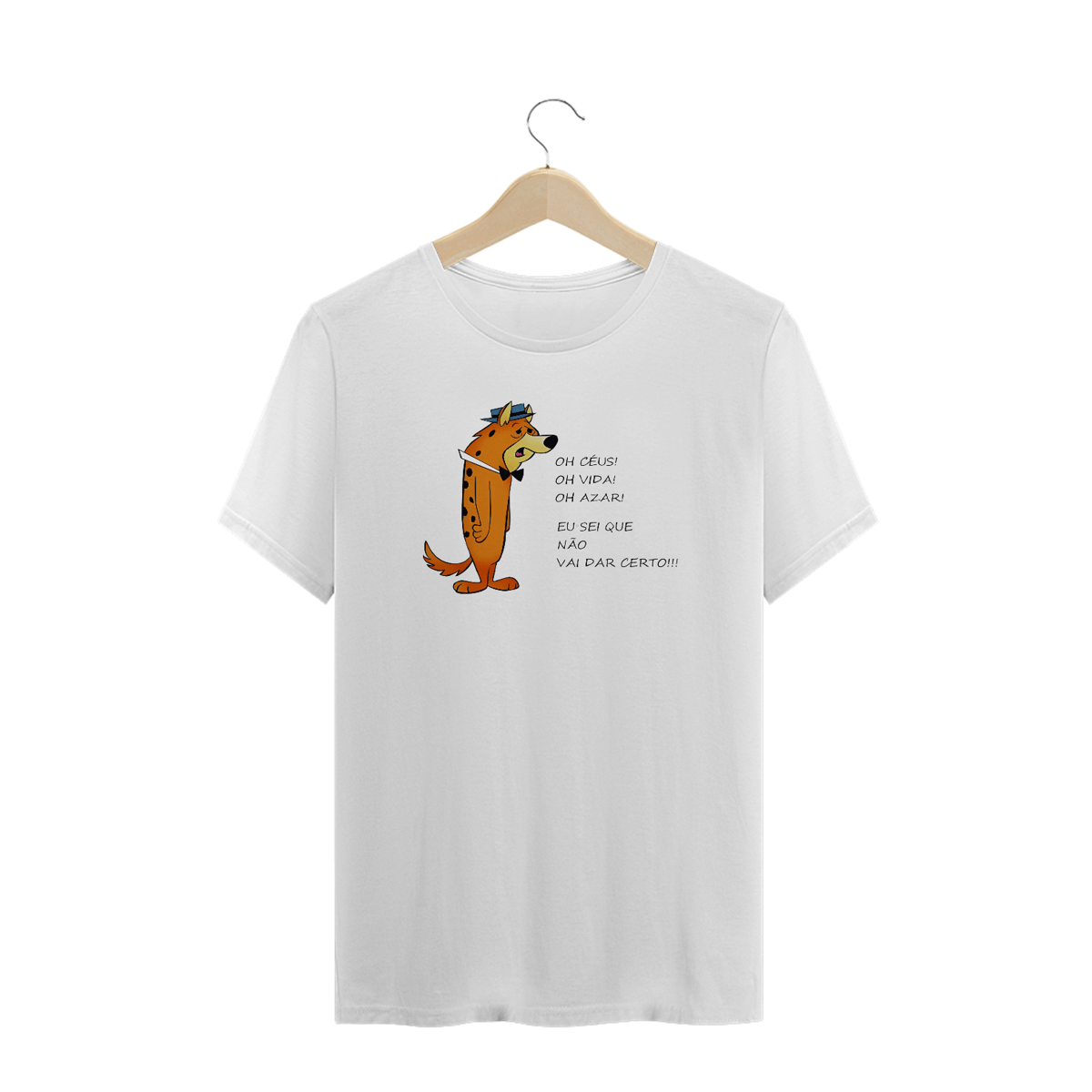 Nome do produto: Camisetas Plus Size Não Vai Dar Certo