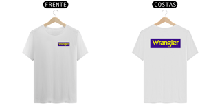 Nome do produto Camisetas Wrangler Frente e Costas