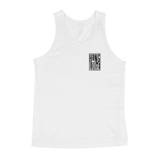 Nome do produto Regata Hang Loose Preto Branco Minimalista