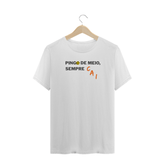 Camisetas Plus Size Futevôlei Pingo de Meio