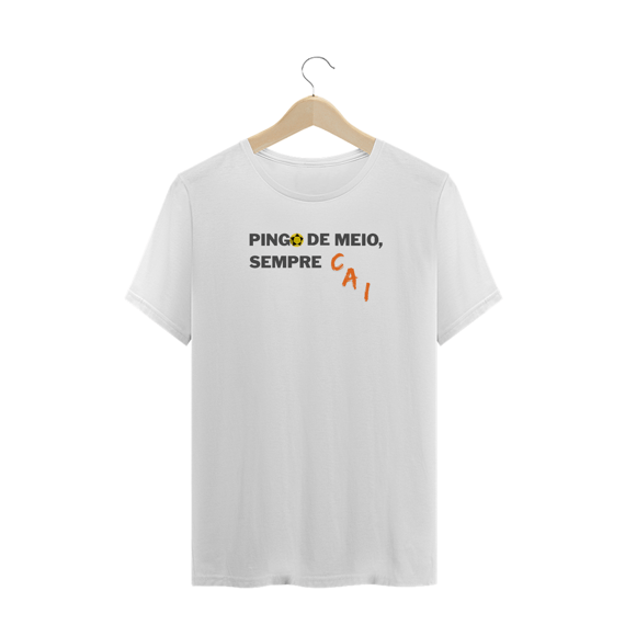 Camisetas Plus Size Futevôlei Pingo de Meio